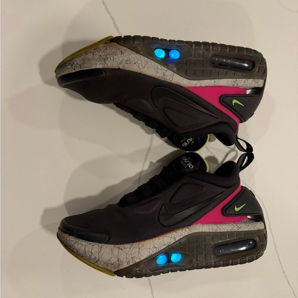 Nike Adapt Auto Max with Pink and Blue Accents